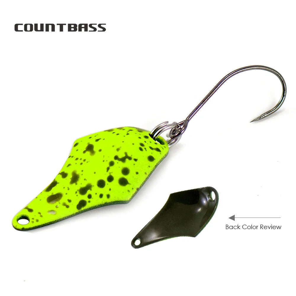 Fishing Hook Barbless - COUNTBASS 5/64oz 2g Łyżka do rzucania