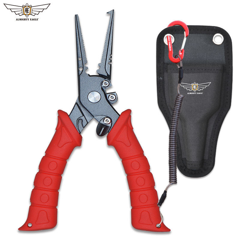 Fishing Hook Stainless Steel - Precyzyjne szczypce Luya Wielofunkcyjne szczypce wędkarskie