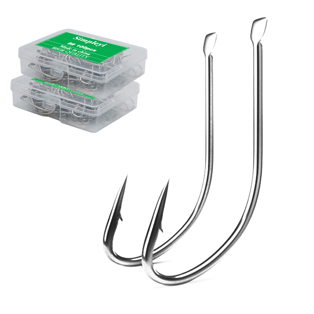 Fishing Hook Circle - 100 sztuk/pudło Iseama koło Carp Fishing