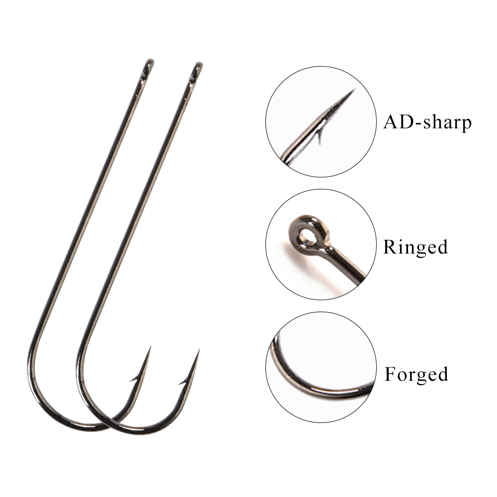 FTK 5-9 SZTUK Haczyków wędkars – Fishing Hook Barbless recenzja i cena
