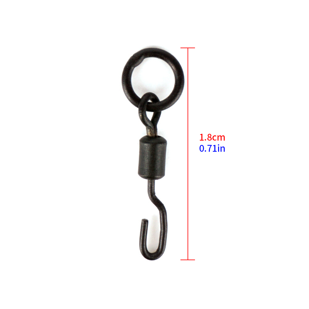 Hirisi 200 szt. Krętliki wędka – Fishing Hook Stainless Steel recenzja i cena