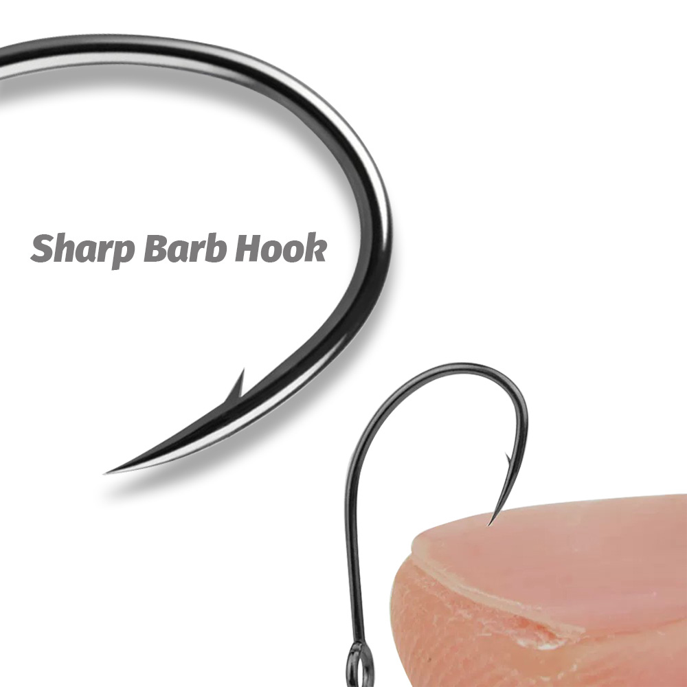 20 SZTUK pojedynczych haczyków – Fishing Hook Circle recenzja i cena