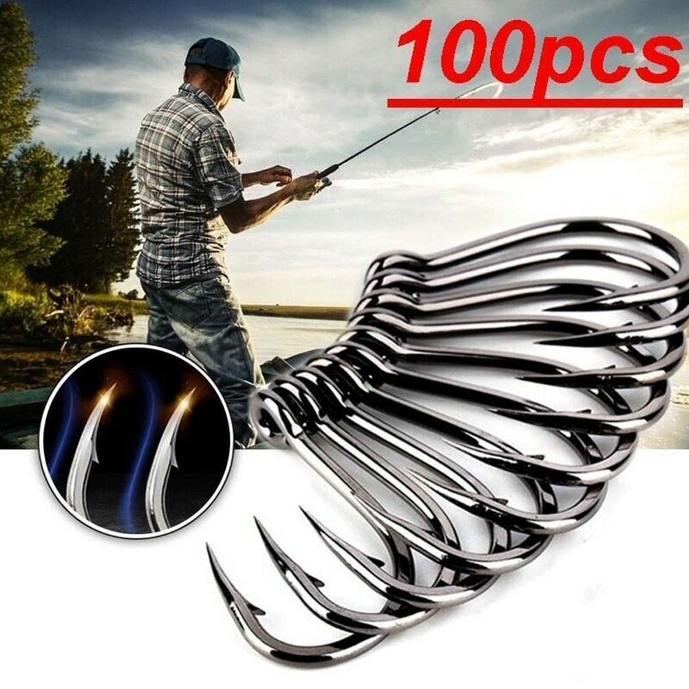 100 szt. Haczyki wędkarskie w  – Fishing Hook Circle recenzja i cena