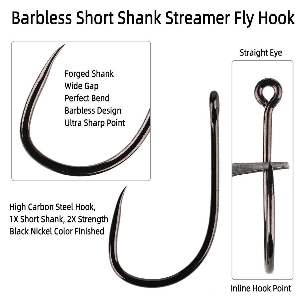 20 sztuk # 1 1/0 2/0 3/0 4/0 5 – Fishing Hook Barbless recenzja i cena